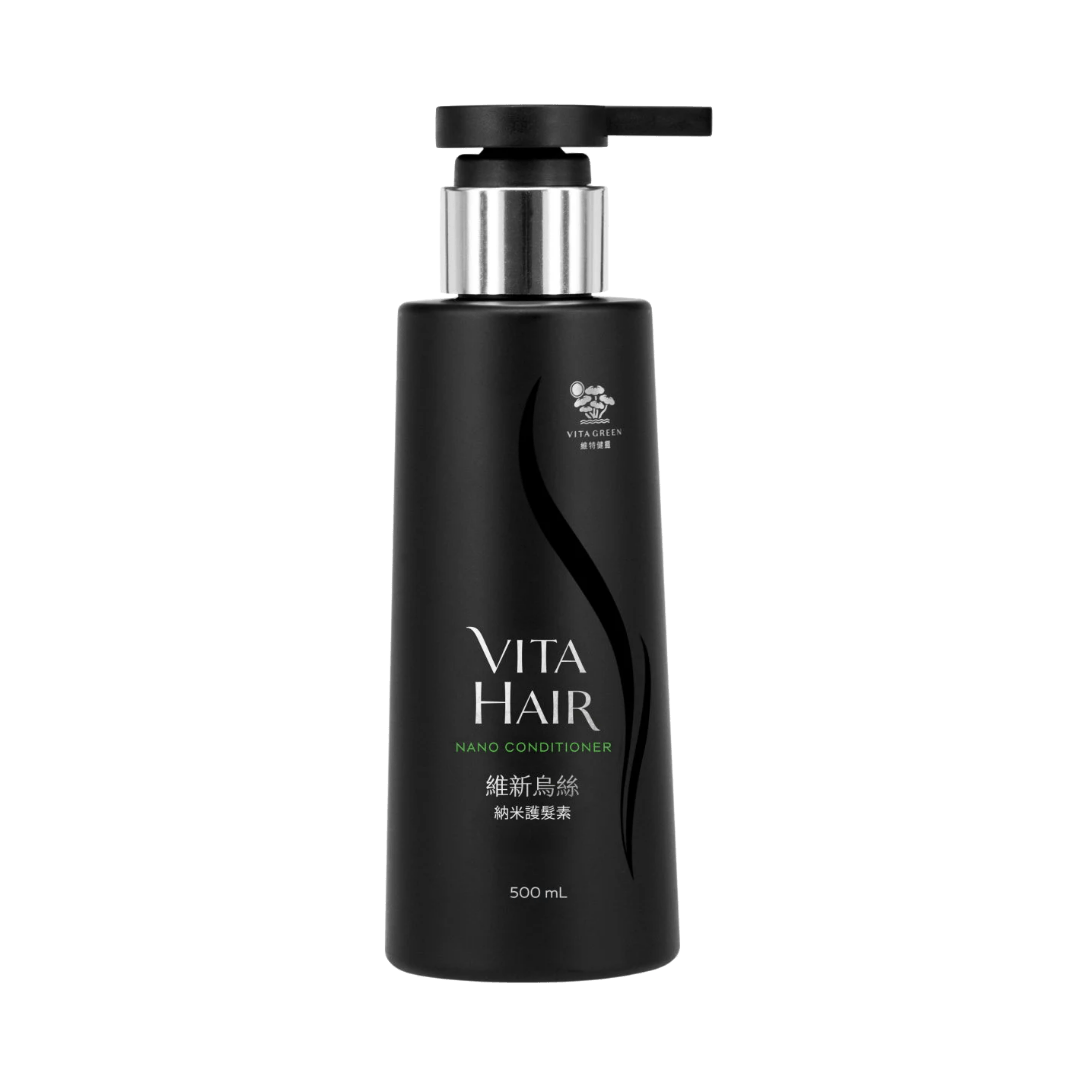 【深層滲透髮芯.修復髮絲】 維新烏絲納米護髮素 500mL - Vita Green 維特健靈 海外網店
