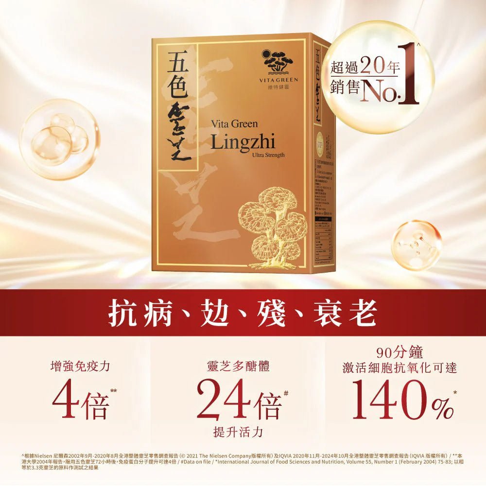 五色靈芝 - Vita Green 維特健靈 海外網店
