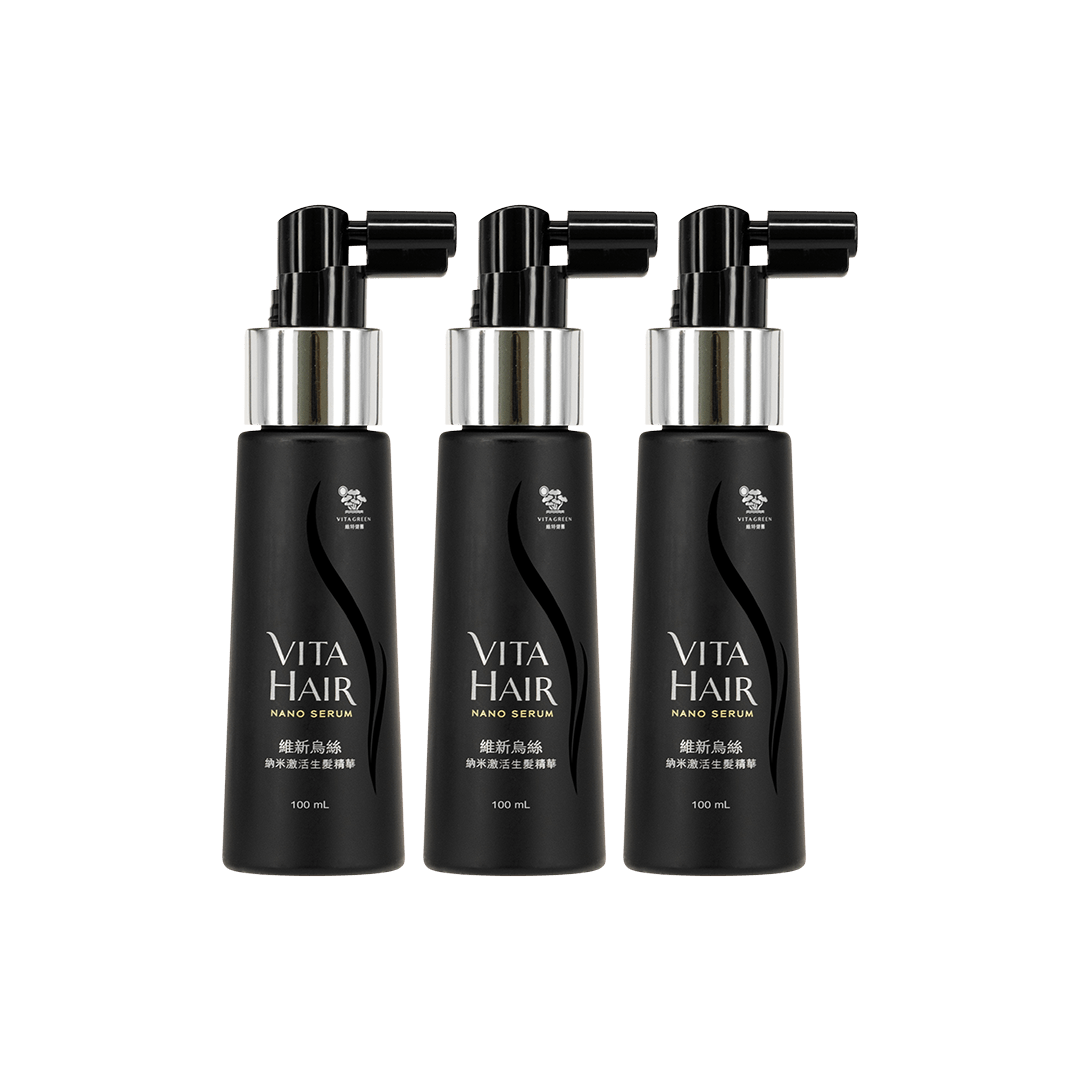 納米激活生髮精華 100ml 3件裝 - 維特健靈官方海外專賣店 Vita Green Official Global Shop