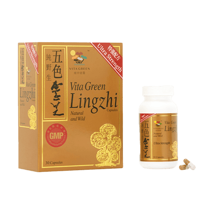 五色靈芝30粒 - Vita Green 維特健靈 海外網店