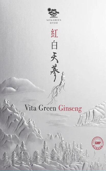 紅白天蔘 60粒 - 有助補氣血循環 延年益氣 改善氣血體虛 - 維特健靈官方海外專賣店 Vita Green Official Global Shop